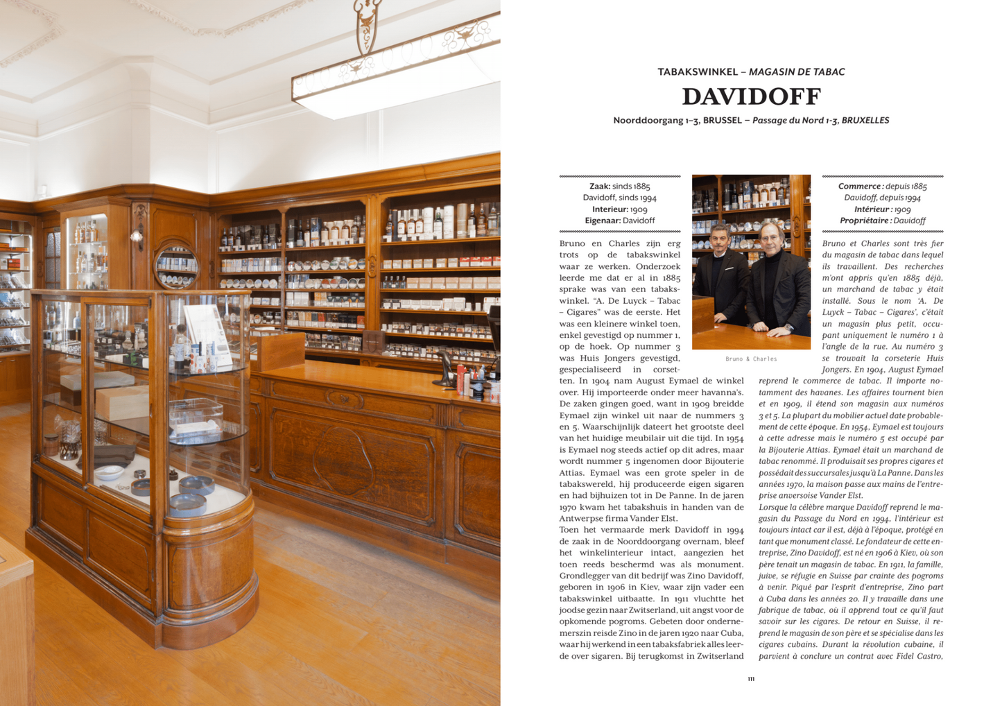 Magasins d'antan bien vivants