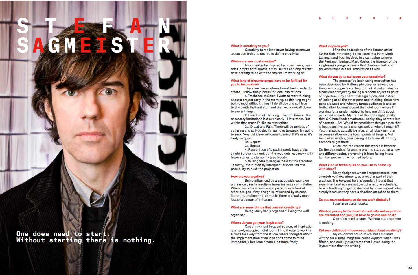 Creatives on Creativity