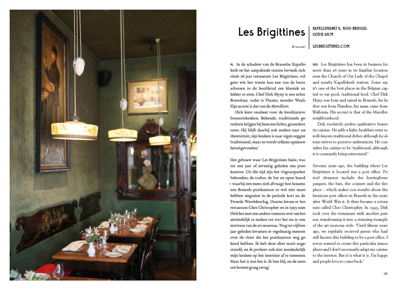 Bistro Belge - Nostalgic Places to Eat in Belgium