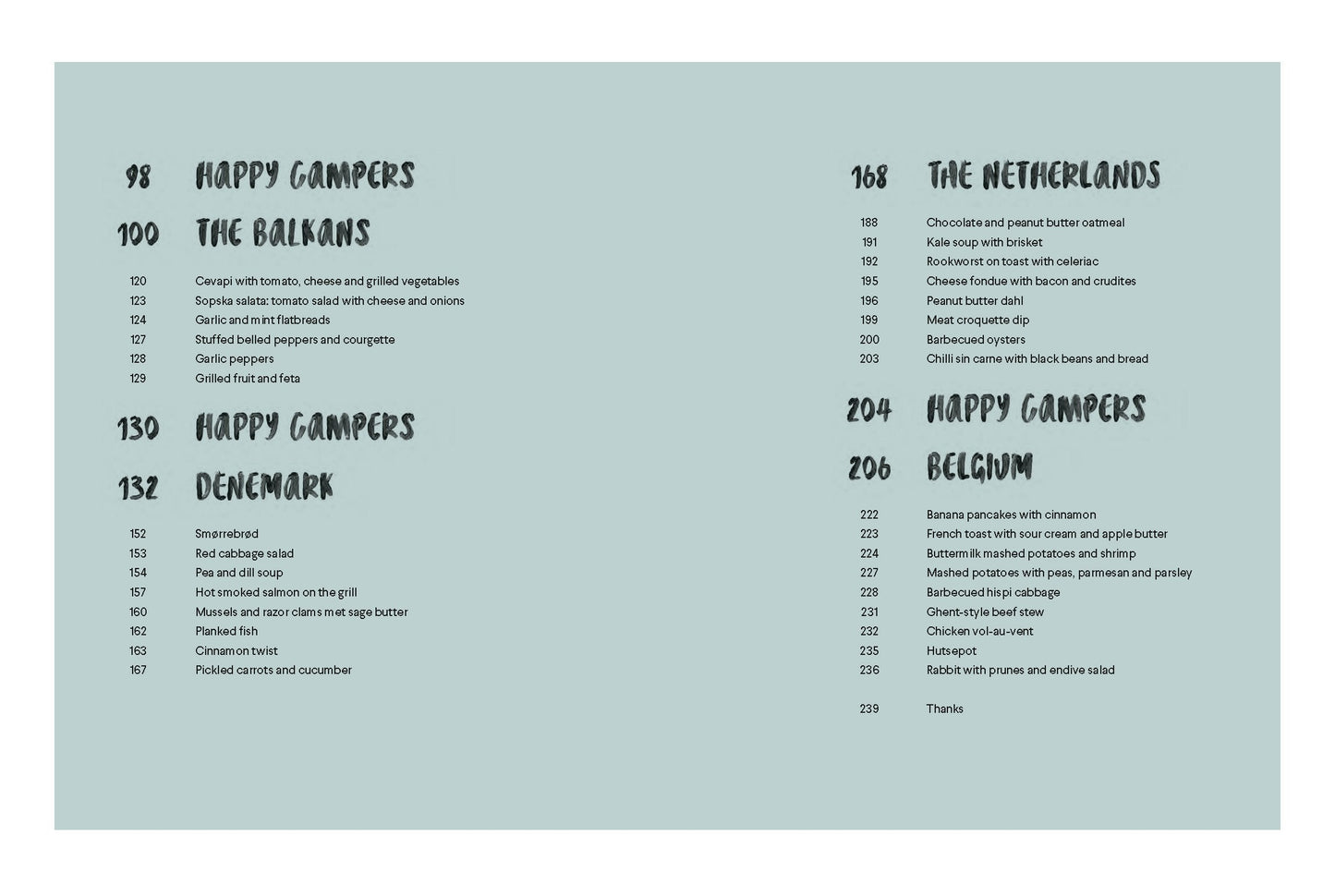 Camper Food & Stories