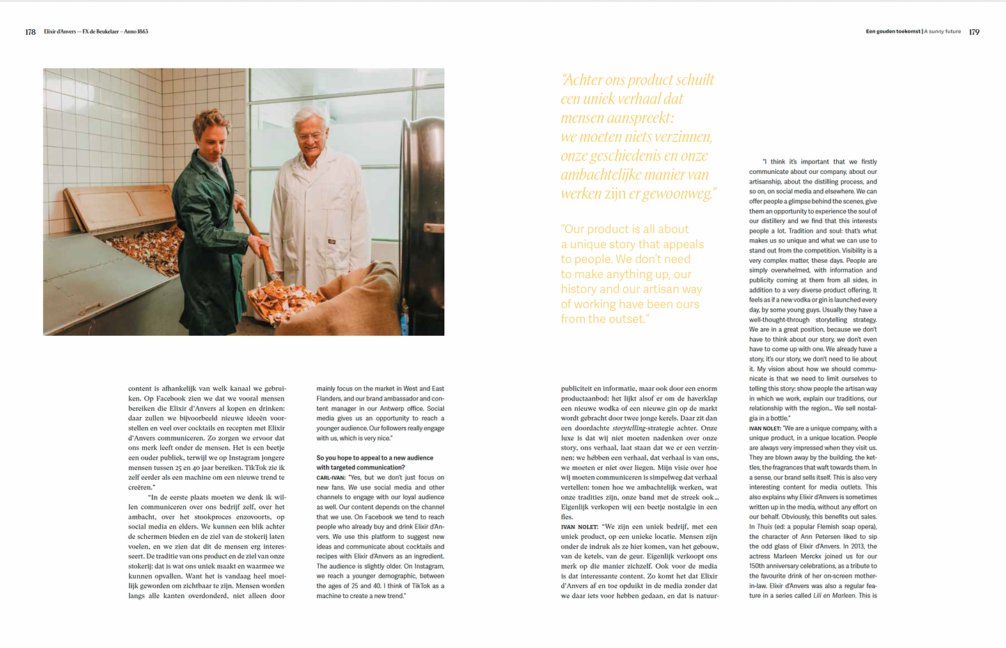 Elixir d'Anvers. Het verhaal - The Story