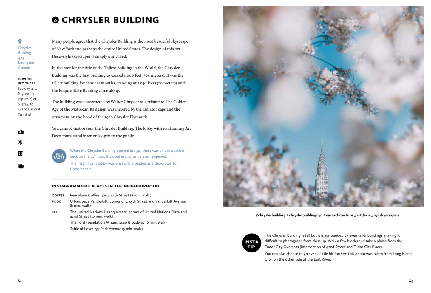 NYC Guide for Instagrammers