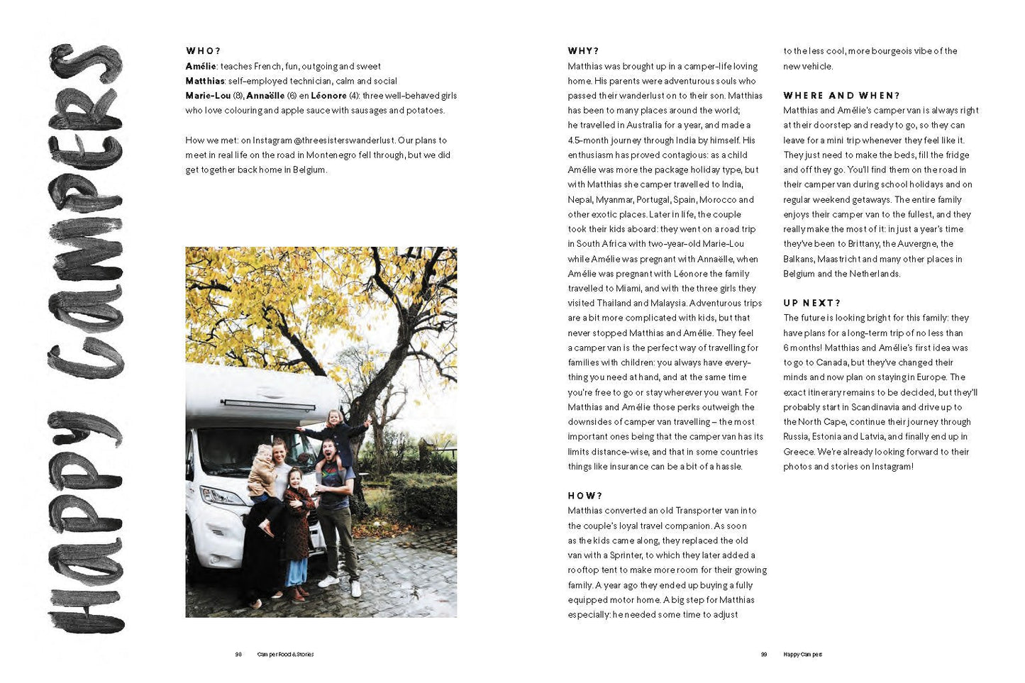 Camper Food & Stories