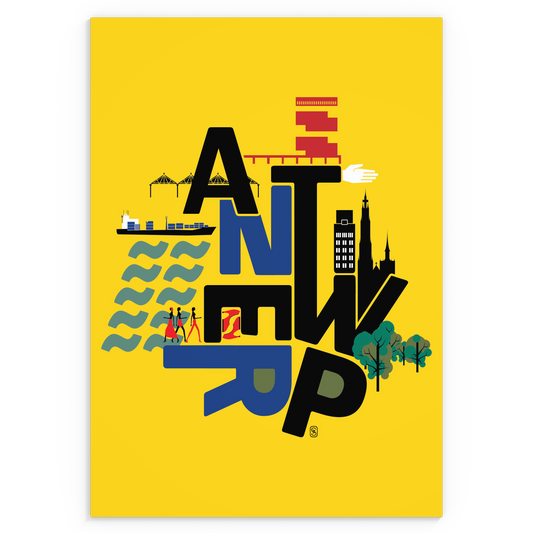 'Antwerp' Poster